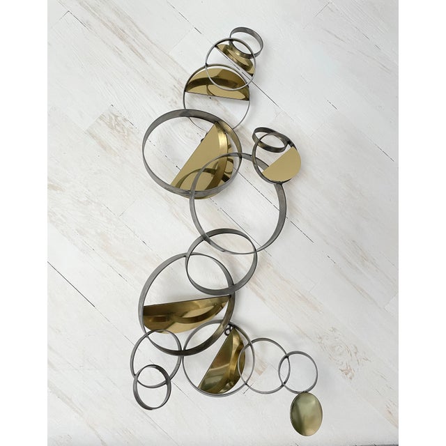 Vintage wall sculpture by C. Jeré (Curtis Freiler and Jerry Fels for Artisan House), from their well-known "Floating...