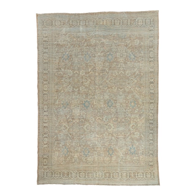 Vintage Persian Mahal Rug, 07'04 X 10'06 For Sale