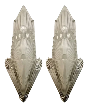 French Art Deco signed by Schneider - a Pair