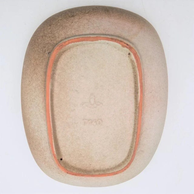 Ceramic Bowl by F. Glatzle from Karlsruher Majolika, 1963, in Flawless conditions. Designed 1960 to 1969 This piece has an...