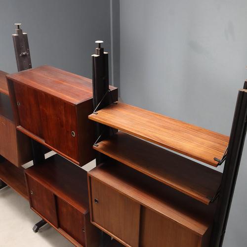 Vintage Wall Bookcase, 1960s For Sale - Image 13 of 16