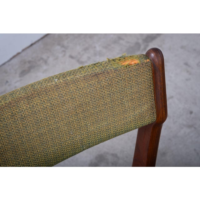 1960s Vintage Danish Teak Dining Chairs by Erik Buch, 1960s, Set of 6 For Sale - Image 5 of 7