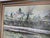 Late 20th Century Late 20th Century Large H. Rogers Impressionist Winter Landscape Oil Painting Framed 43x31 in Style of Claude Monet For Sale - Image 5 of 14