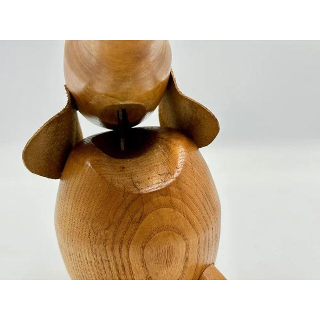 Mid-Century Danish Carved Baby Elephant, 1960s For Sale - Image 6 of 11