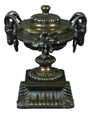 Napoleon III Decorative Bronze Cup, Mid-19th Century