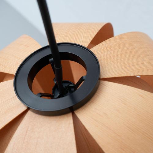 Not Yet Made - Made To Order Mini Disa Wood Hanging Lamp by José Antonio Coderch for Tunds For Sale - Image 5 of 12