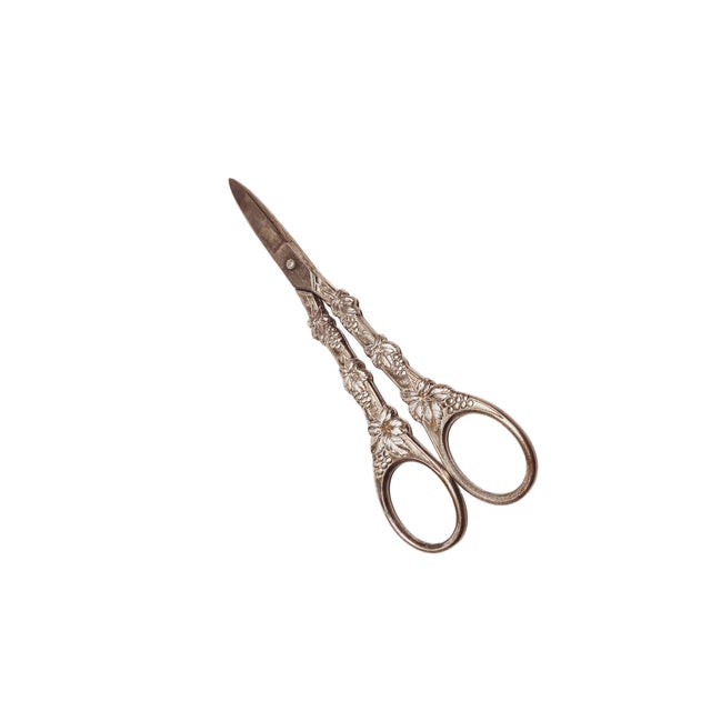 Danish Art Nouveau Grapes Scissors, 1920s For Sale - Image 6 of 7