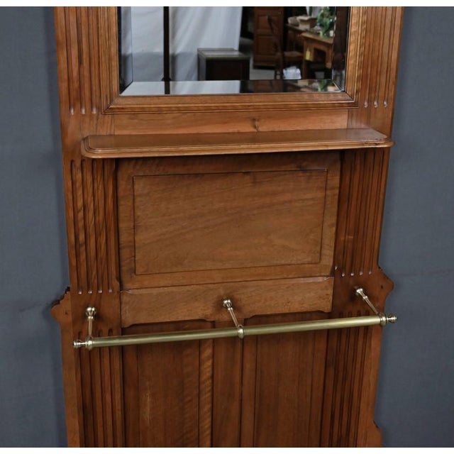 Oak Coat Rack, 1900s For Sale - Image 10 of 16