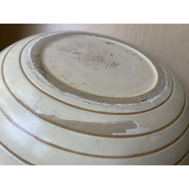 Mid-Century Danish Haunsø Keramik Emerald Green Pottery Bowl, Scandinavian Pottery, Made in Denmark For Sale - Image 9 of 15