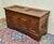 Antique Inlaid Oak Chest, 1700s For Sale - Image 4 of 12