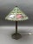 Bradley & Hubbard Vintage Arts and Crafts Leaded Slag Glass Table Lamp For Sale In Miami - Image 6 of 10