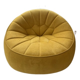 Ligne Roset Ottoman Swivel Armchair For Sale