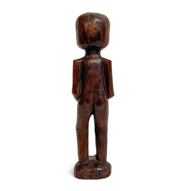 Rare Antique African Tanzania Kaguru Figure For Sale - Image 4 of 6
