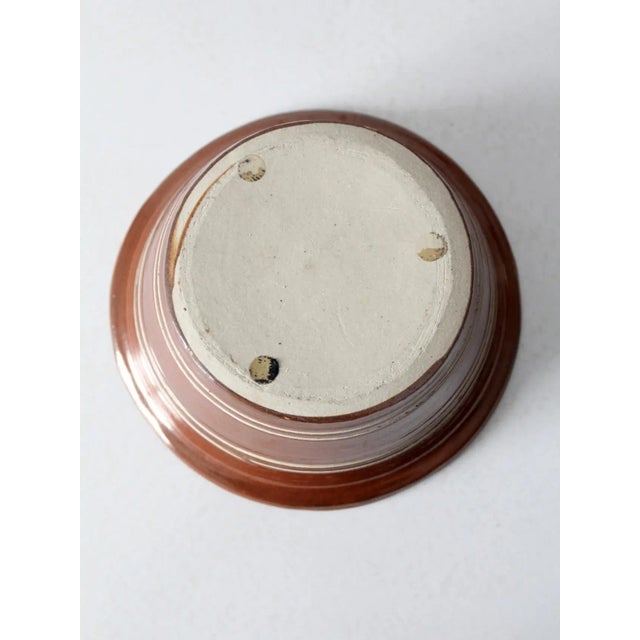 Vintage Studio Pottery Bowl For Sale - Image 6 of 9