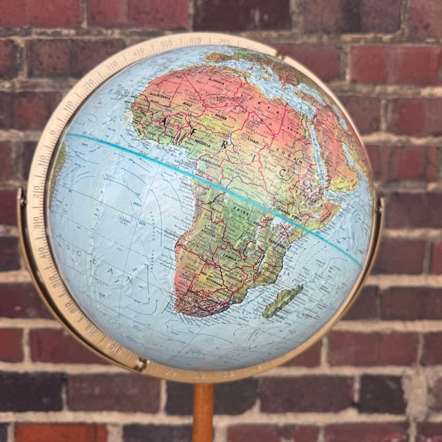 Replogle Globes Vintage Replogle Floor Globe For Sale - Image 4 of 12
