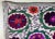 Purple Antique Suzani Panel Wall Hanging For Sale - Image 8 of 12