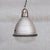 Metal Antique Mercury Glass Two Tone Pendant Light For Sale - Image 7 of 7
