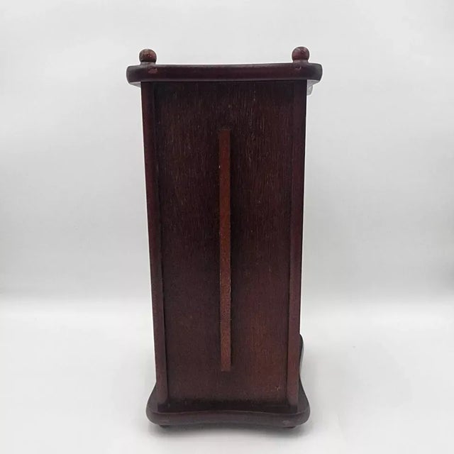 Add timeless mid-century charm to your space with this beautiful 1990s vintage Centurion magazine rack, crafted from solid...
