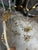 1970s 24kt Gold Heart Shaped Glass Platter For Sale - Image 4 of 6