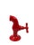 Red Tap Shaped Ceramic Sculpture by JC Peiré, France, 1970s For Sale - Image 9 of 18