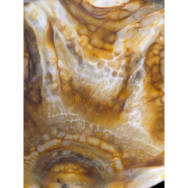 2020s Tortoise Shell Resin Tray For Sale - Image 5 of 6