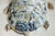 Vintage Blue and White Porcelain Mosaic Shell Turtles – A Pair For Sale - Image 11 of 12
