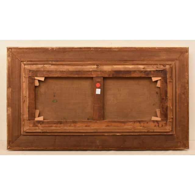 Achille Théodore Cesbron, Jeté De Roses,19th Century, Oil Painting on Canvas, Framed For Sale - Image 9 of 10