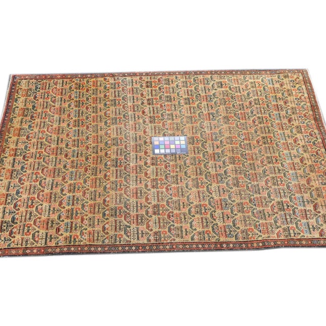 Late 18th Century Antique Persian Farahan Rug 3'3'' x 4'9'' For Sale - Image 11 of 11