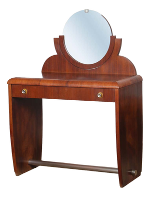 Art Deco Mahogany Dressing Table, 1930s