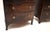 Brown Antique Bow Fronted Chest of Drawers, 1900, Set of 2 For Sale - Image 8 of 11