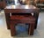 Mid 20th Century Two Rosewood Nesting Tables, Don Shoemaker For Sale - Image 4 of 11