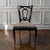 Stunning set of dining chairs by famed designer and architect Lucien Rollin masterfully recreated by William Switzer....