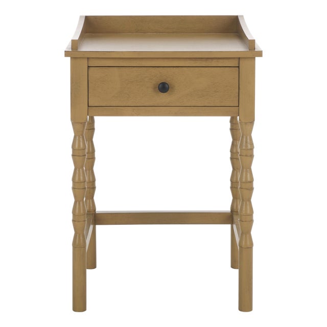 Astroth Accent Table in Desert Brown For Sale