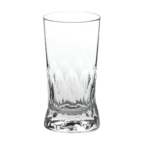 Irish Handmade Crystal Cuttings Series Water Glass by Martino Gamper for J. HILL's Standard