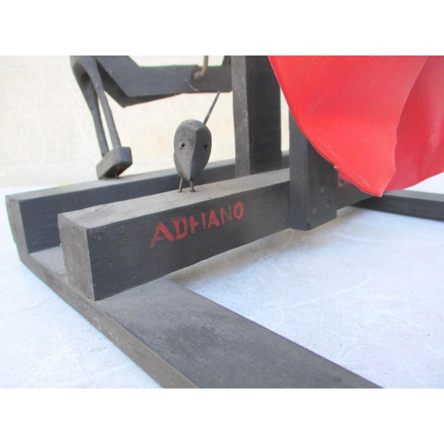 Adriano Jordan De Souza Olinda Pe Brazil Wooden Sculpture For Sale - Image 11 of 16