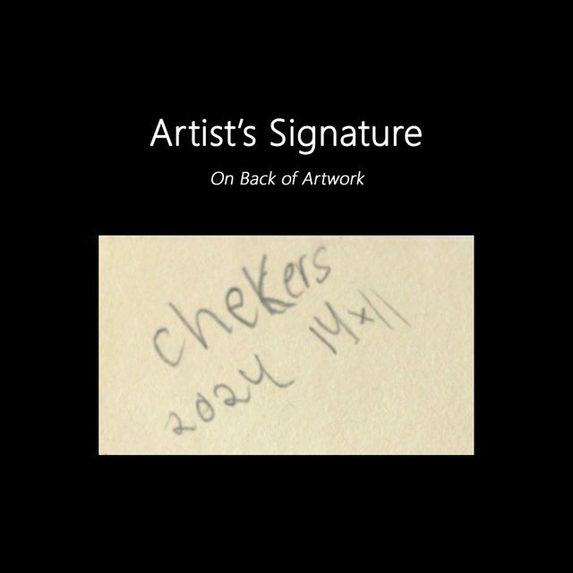 Checkers - Impasto Style Colorful Textural Thick Paint Abstract Art on Wallpaper Original Artwork by Shiri Phillips For Sale In Los Angeles - Image 6 of 6