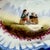 Rococo Antique French Porcelain Double Salt Cellar Dish by Charles Field Haviland for Gérard, Dufraisseix & Morel, 1890s For Sale - Image 3 of 17