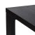 Black Four Hands Millie Dining Table, Drifted Matte Black For Sale - Image 8 of 9