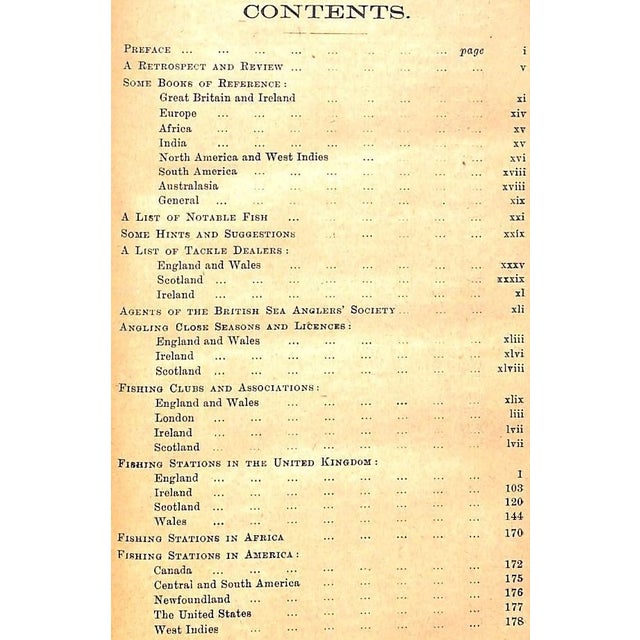 SHERINGHAM, H.T. [216] pp. The Field Press Ltd. 1921 Fifty-Second Edition 7 3/4" x 5" The Angler's Diary And Tourist...