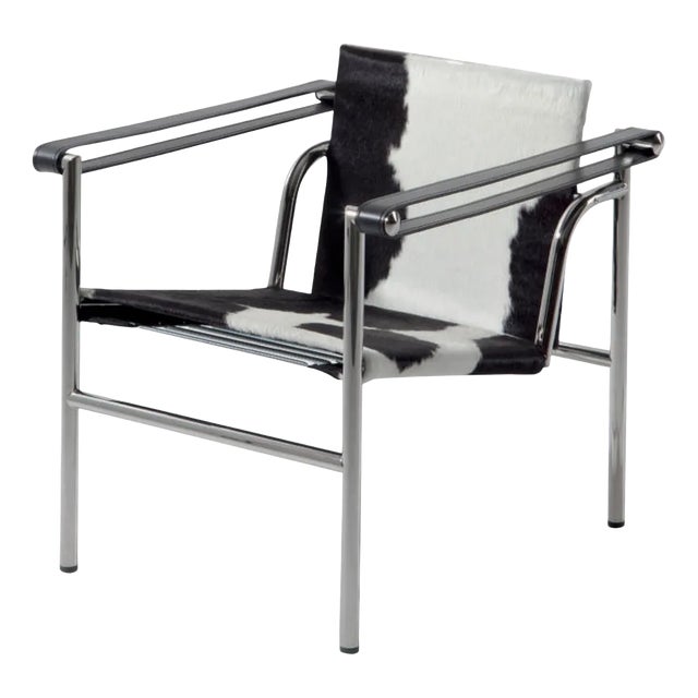 LC1 Chair by Le Corbusier, Pierre Jeanneret & Charlotte Perriand for Cassina For Sale