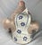 Pink Vintage Hand Painted Ceramic Wall Hanging For Sale - Image 8 of 9