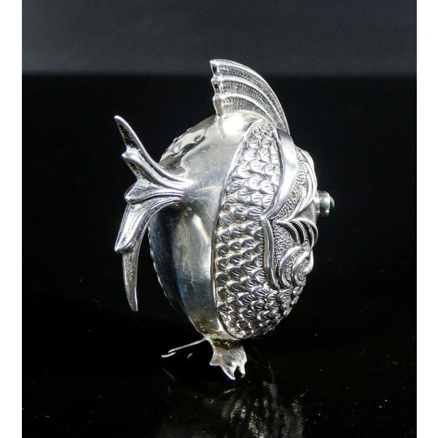 800 Silver Table Salt and Pepper Shakers, Set of 2 For Sale - Image 15 of 18