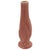 Original maroon pink colored mid-century Bud "ALC" Vase by Lorle Pottery. The vase features a beautifully detailed, pink-...