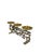 Brutalist Geometrically Sculptural Bronze Candleholder, 1970s For Sale - Image 6 of 14