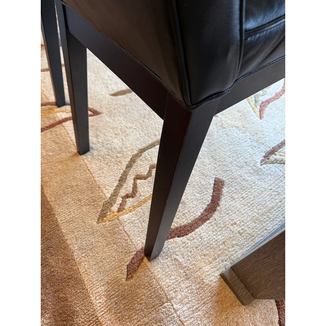 Room & Board Marie Leather Dining Chairs, Set of Six For Sale In San Francisco - Image 6 of 12