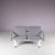 Metal Vintage German Two-Seater Sofa, 1980s For Sale - Image 7 of 9
