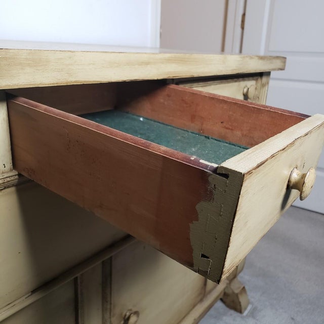 Vintage Farmhouse Style Wooden Sideboard For Sale - Image 14 of 17