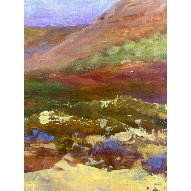 Original Landscape Painting. Acrylic Paint and Textural Materials on Board. For Sale - Image 4 of 12