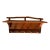 Vintage Camp Rustix Wood Shelf Rustic Coat Rack For Sale