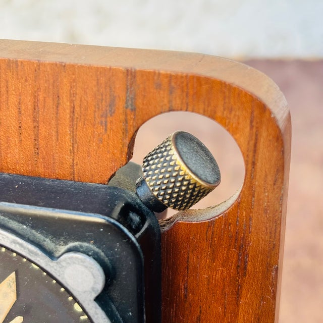 1940s Jaeger-LeCoultre Longines A. F. u.s. Army a-11 8 Day Clock For Sale - Image 11 of 15